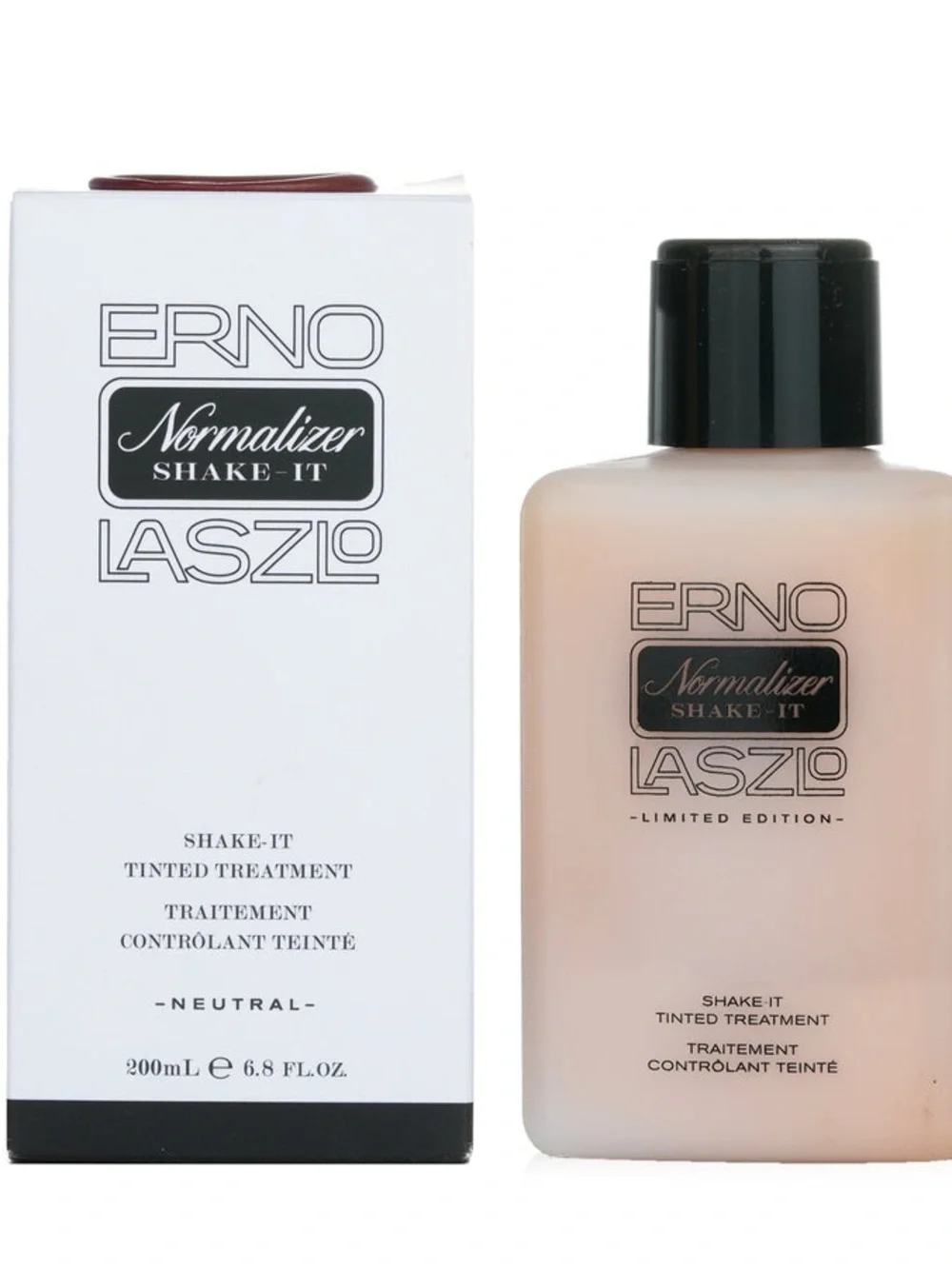ERNO LASZLO‎ Shake-It*Tinted Treatment ~ NEUTRAL 200 ml-JUMBO Exp. 1/2027 NIB